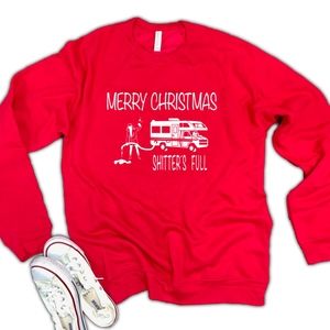 Shitters Full Christmas Vacation Unisex Sweater